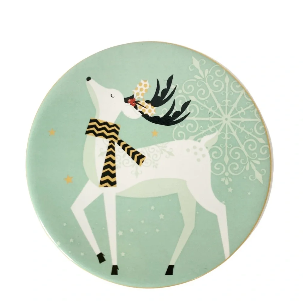 Pier 1 Imports Modern Deer Coaster Set of 4